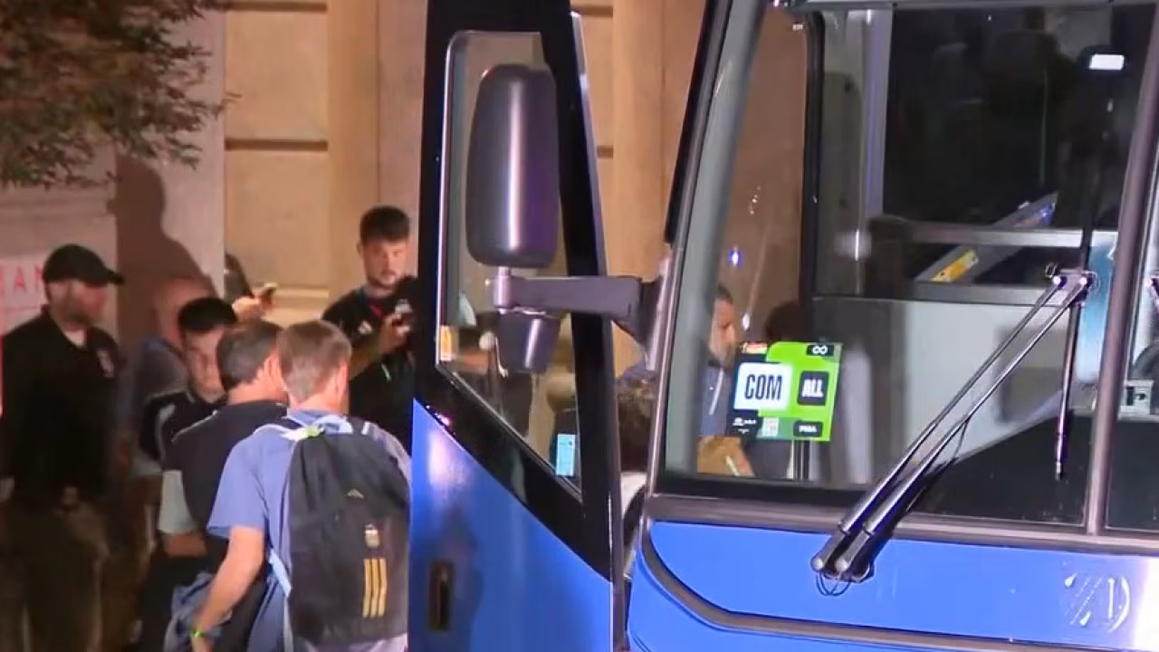 World Cup Atlanta: Team from Argentina arrives in Atlanta before semifinal
