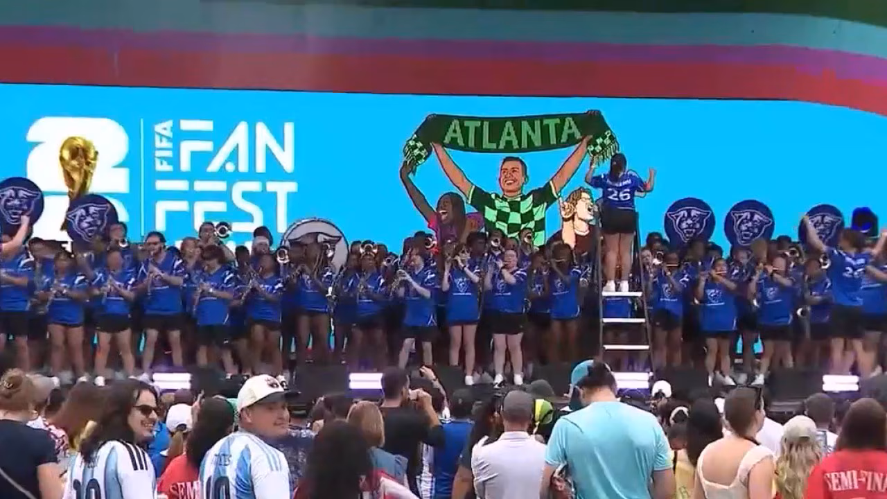 Thousands pack Atlanta’s Piedmont Park for final World Cup match