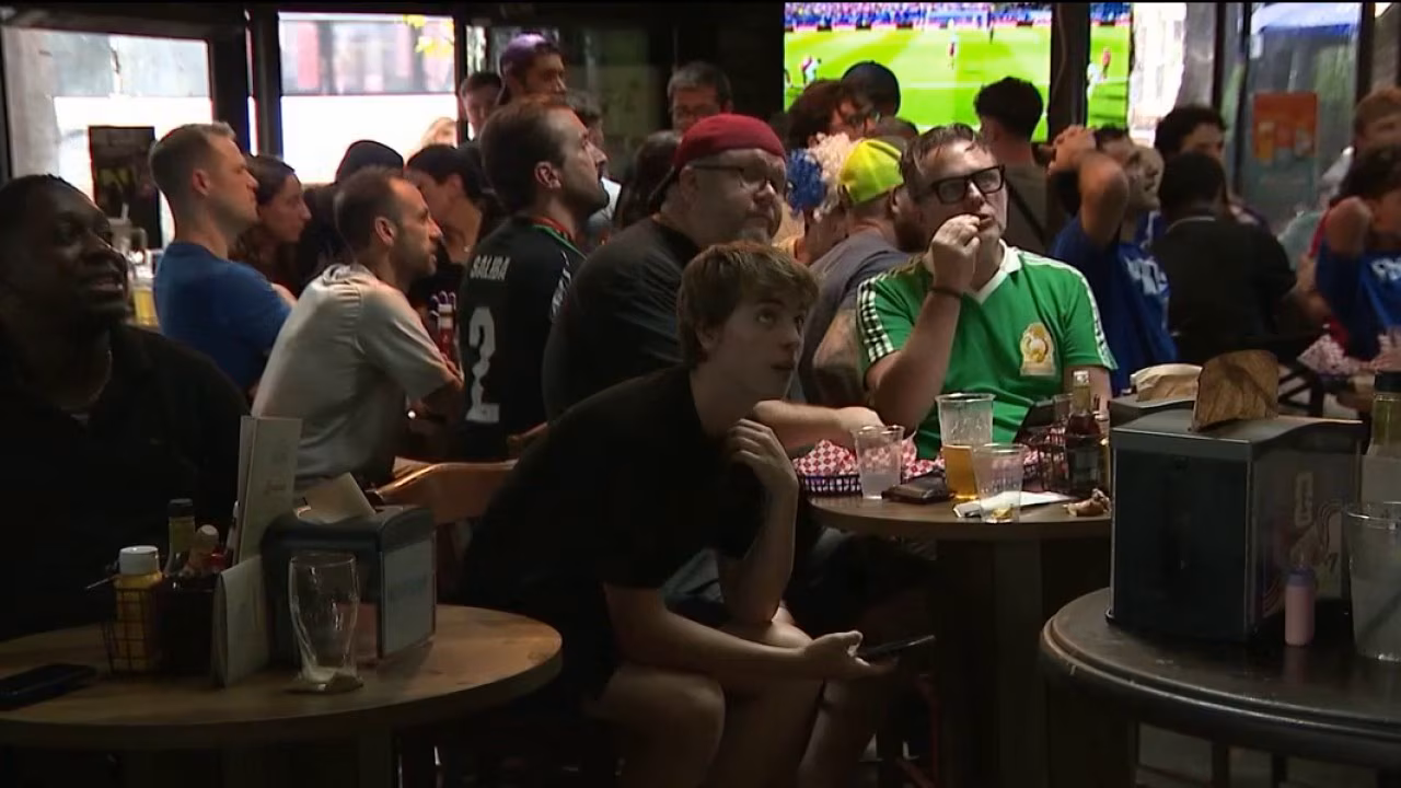 'Ecstatic' fans celebrate big France victory at Little Five Points watch party
